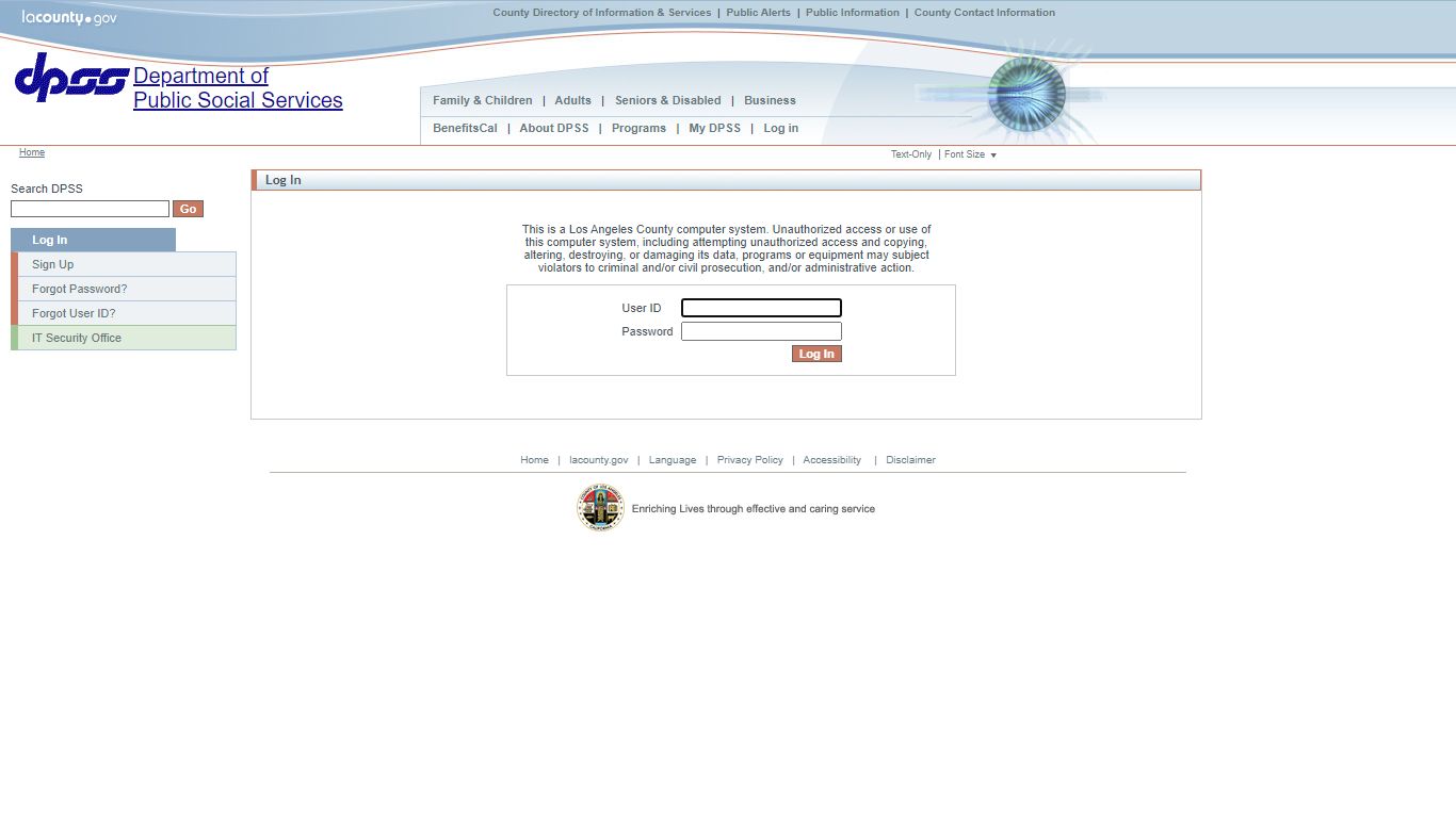 Los Angeles County Department of Public Social Services